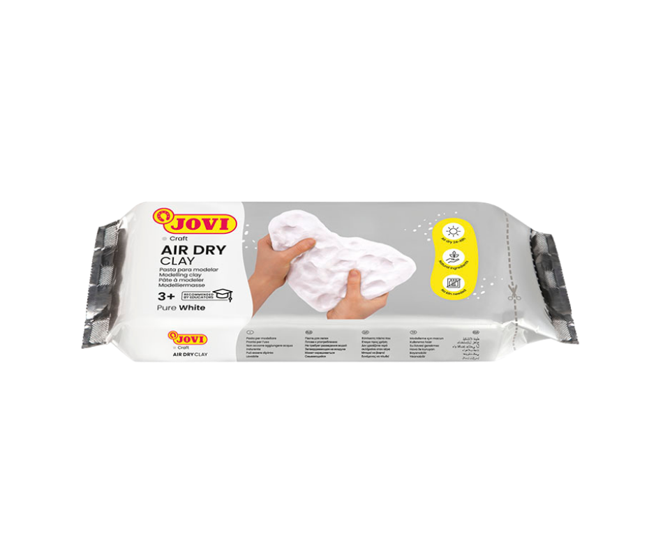 JOVI Air Dry Clay — Pure White
